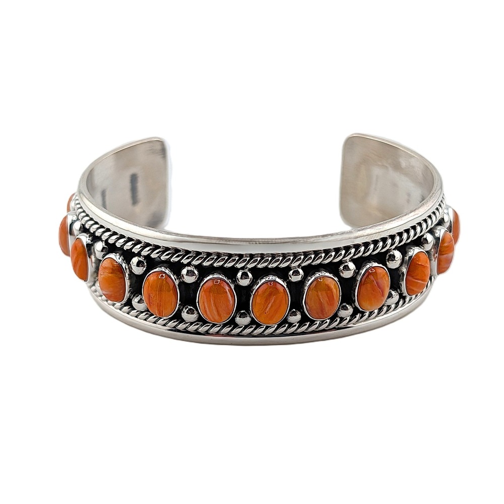 Navajo Bracelet‎ by Chester Charley sz 6.5in Genuine Native American Jewelry **